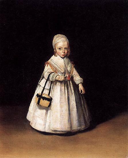 Gerard ter Borch the Younger Portrait of Helena van der Schalcke (1646-1671). France oil painting art